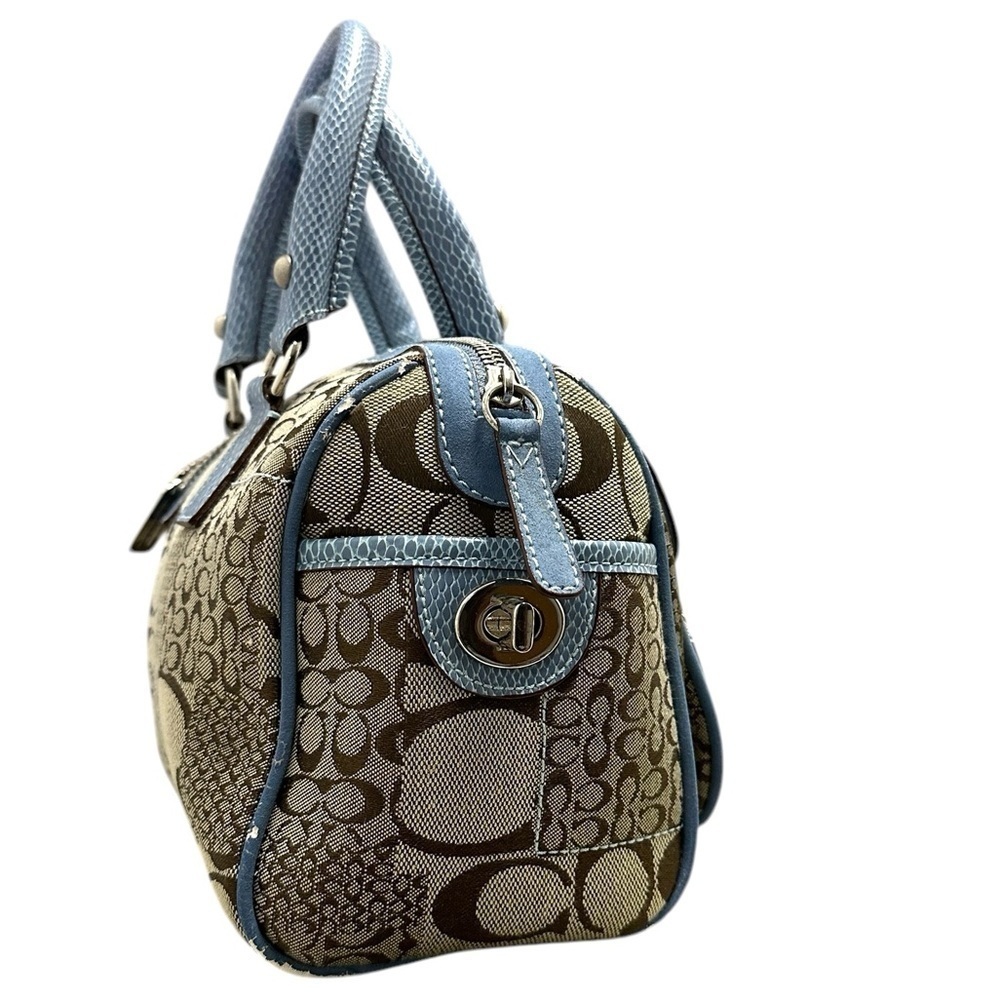 Coach Limited Edition Patchwork Snakeskin Tote Bag RARE #1857 - Picture 13 of 16